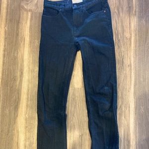 Everlane Straight Leg Black Jeans